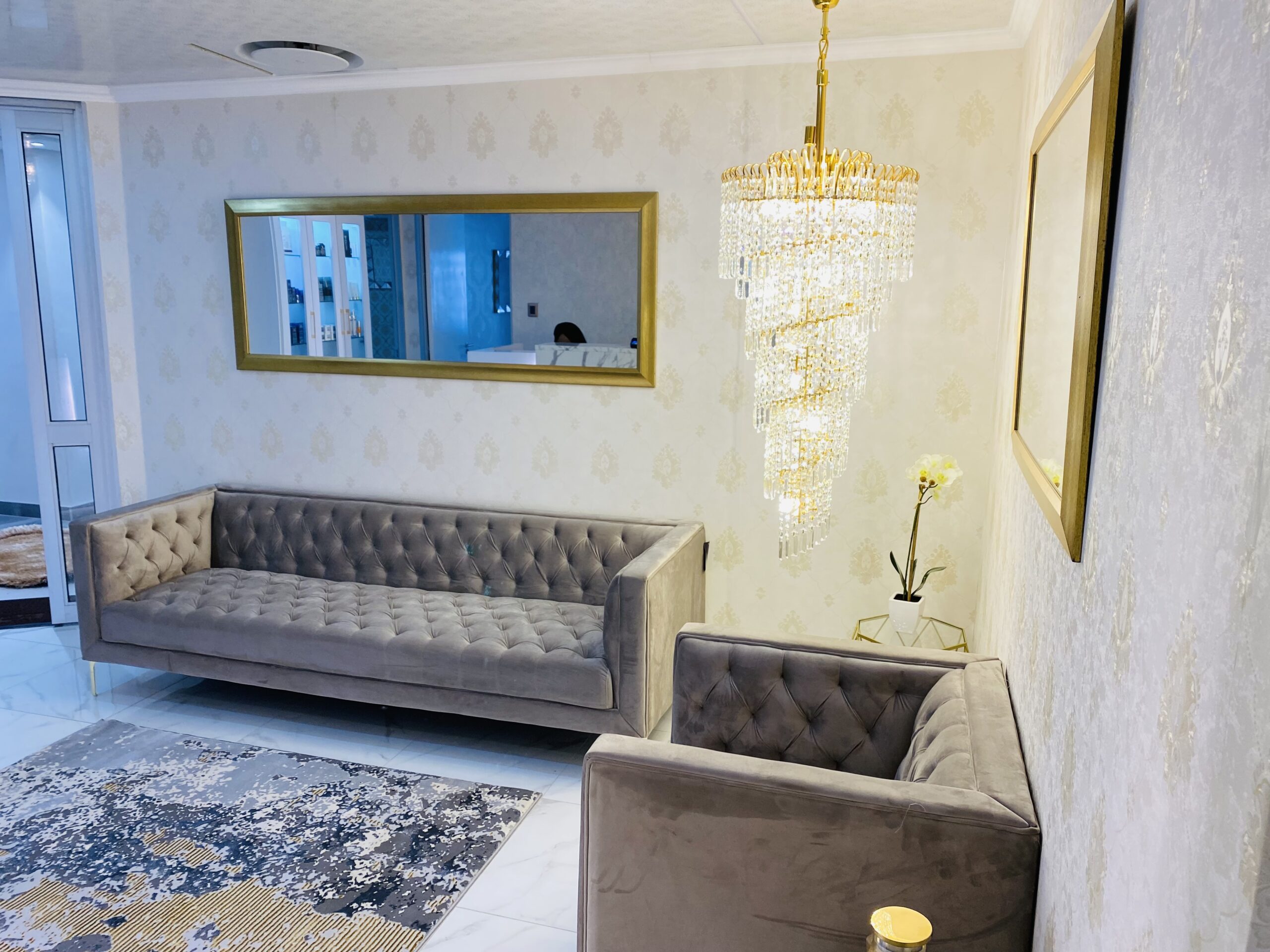 Skin and Slimming clinic treatment room